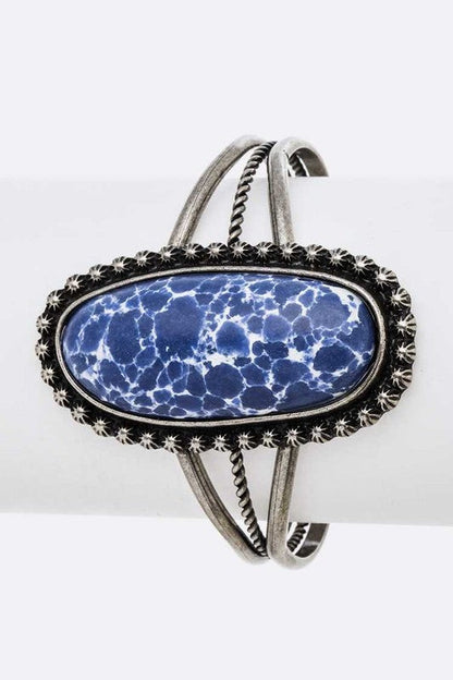 Oval Stone Bangle Shop Style & More | Fresh Looks, Everyday Deals & Free Shipping