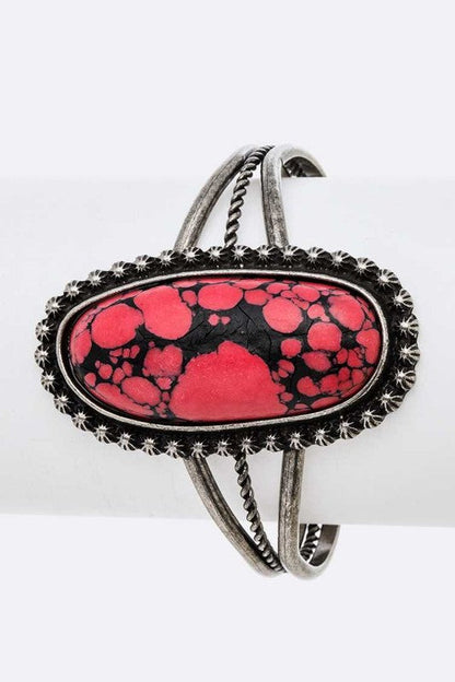 Oval Stone Bangle Shop Style & More | Fresh Looks, Everyday Deals & Free Shipping