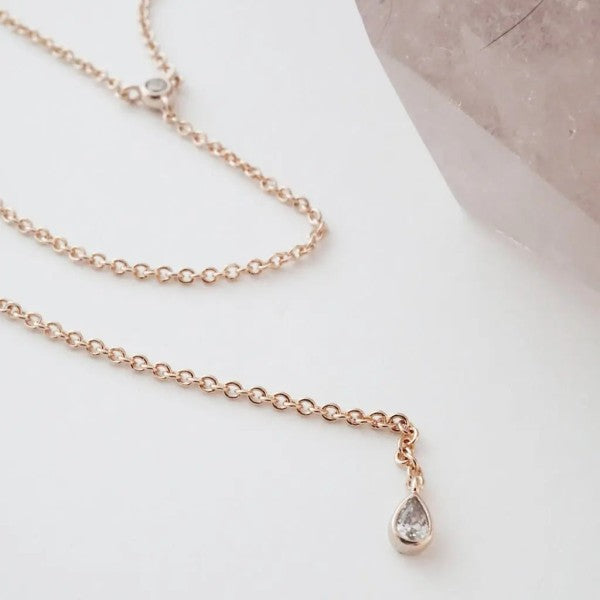 Crystal Lariat Necklace Shop Style & More | Fresh Looks, Everyday Deals & Free Shipping