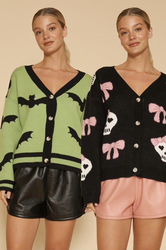 Halloween knit cardigan Shop Style & More | Fresh Looks, Everyday Deals & Free Shipping