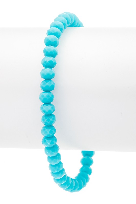 Initial S Turquoise Charm Stretch Bracelet Shop Style & More | Fresh Looks, Everyday Deals & Free Shipping