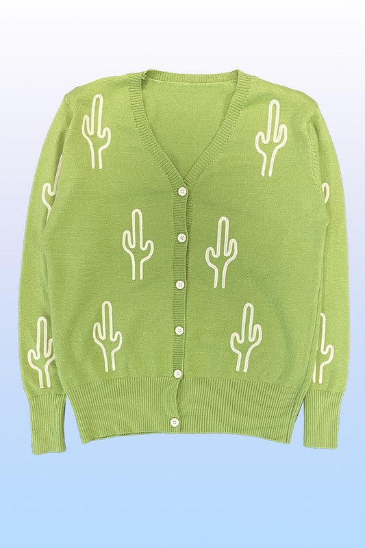 Cactus knit button front cardigan Shop Style & More | Fresh Looks, Everyday Deals & Free Shipping