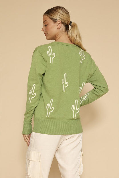 Cactus knit button front cardigan Shop Style & More | Fresh Looks, Everyday Deals & Free Shipping