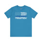 Thin Blue Line American Flag T-Shirt The Devil's Pickle
