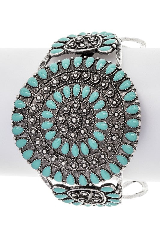 Western Designed Stone Cuff Shop Style & More | Fresh Looks, Everyday Deals & Free Shipping