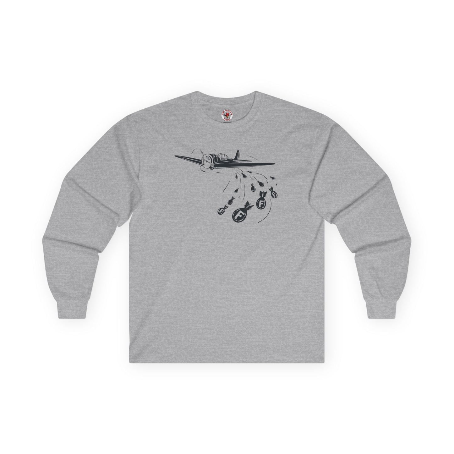 Dropping Some F Bombs Long Sleeve Tee The Devil's Pickle