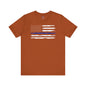 Thin Blue Line American Flag T-Shirt The Devil's Pickle