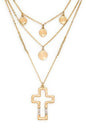 Cross Pendant Layered Necklace Shop Style & More | Fresh Looks, Everyday Deals & Free Shipping