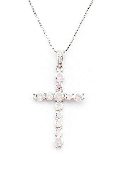 CZ Cross Pendant Necklace Shop Style & More | Fresh Looks, Everyday Deals & Free Shipping