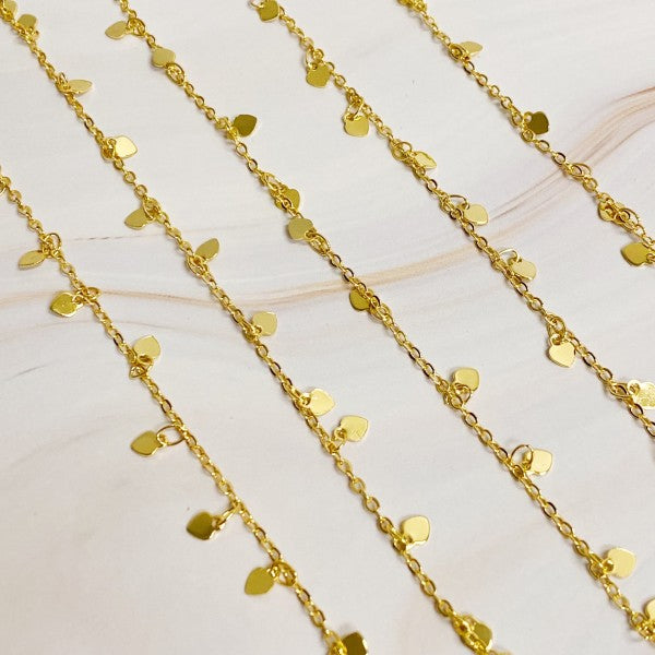 Mini Hearts All Around Long Necklace Shop Style & More | Fresh Looks, Everyday Deals & Free Shipping