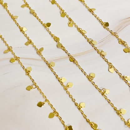 Mini Hearts All Around Long Necklace Shop Style & More | Fresh Looks, Everyday Deals & Free Shipping