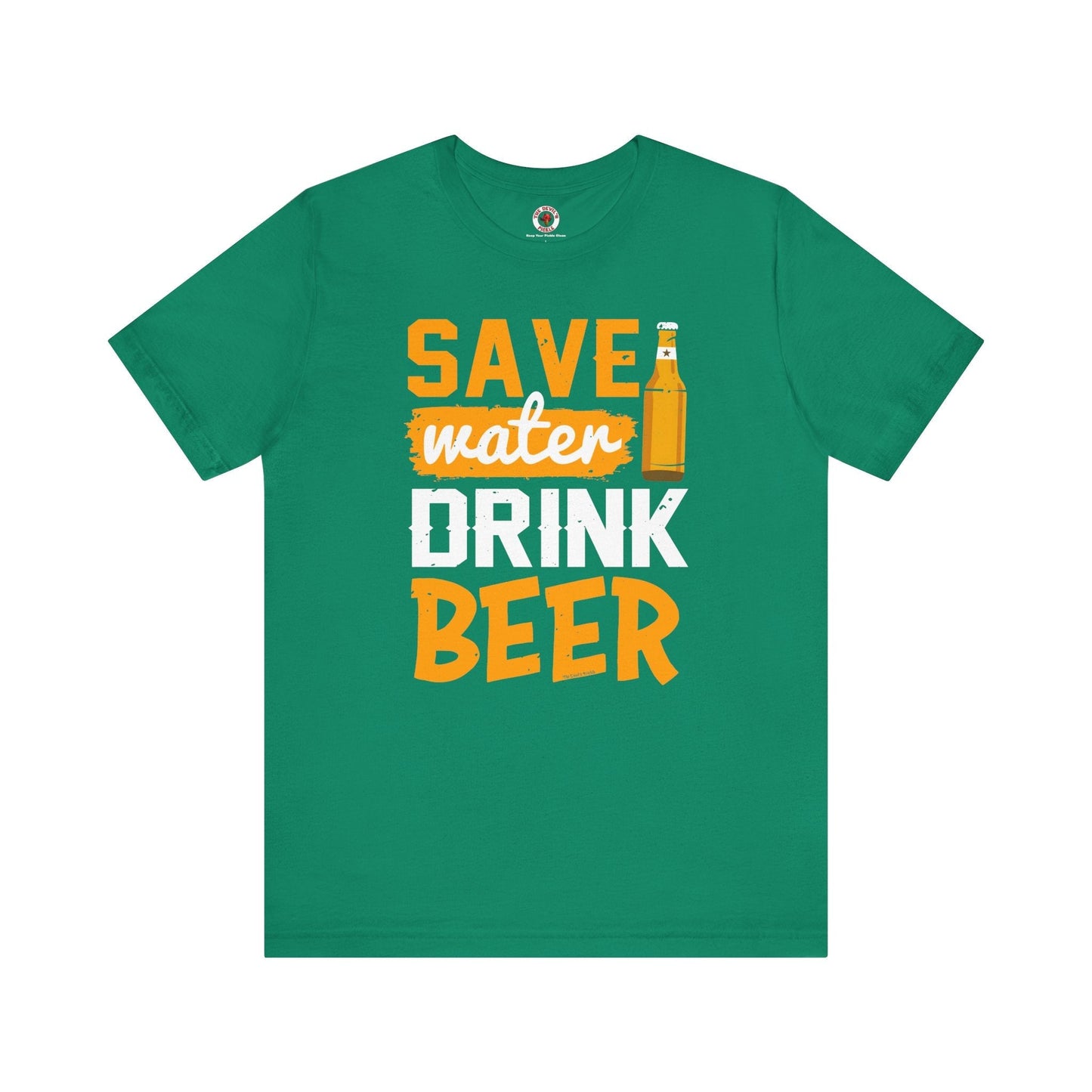 Save Water Drink Beer T-Shirt The Devil's Pickle