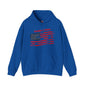 Raise It High American Flag Hooded Sweatshirt The Devil's Pickle