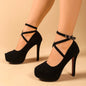 Ankle Strap High Heel Pumps New Era Fashion LLc