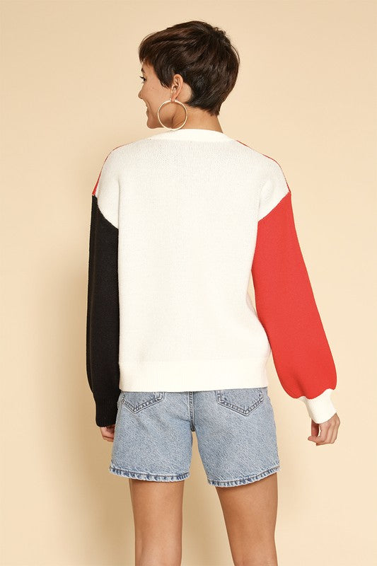 Santa face knit holiday sweater Shop Style & More | Fresh Looks, Everyday Deals & Free Shipping
