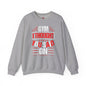 Gym? I thought You Said Gin Crewneck Sweatshirt The Devil's Pickle