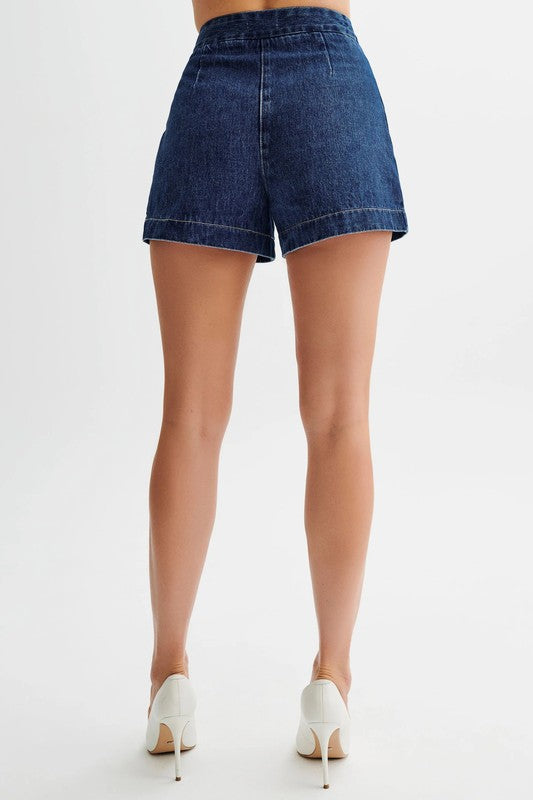 WOMEN FASHION DENIM TWO PIECE SET BY CLAUDE