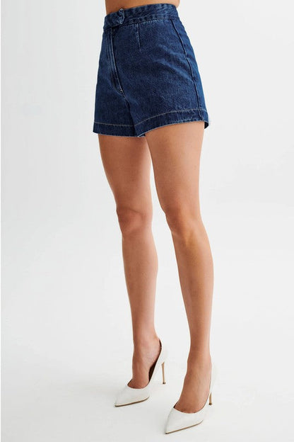 WOMEN FASHION DENIM TWO PIECE SET BY CLAUDE
