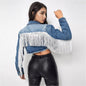 Fringe Rider Short Denim Jacket Country in My Heart