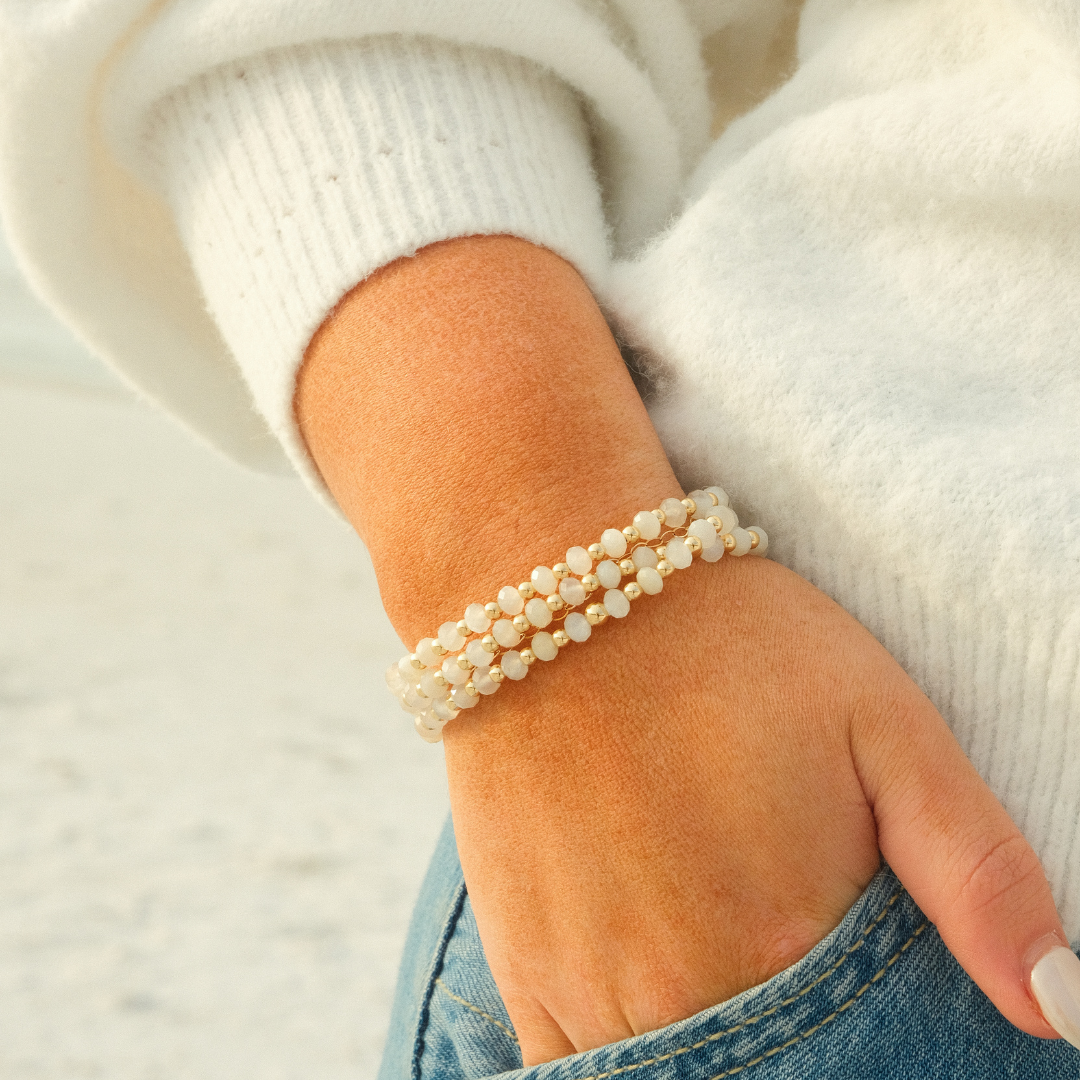 Graceful - White Moonstone Emily Anne Designs LLC