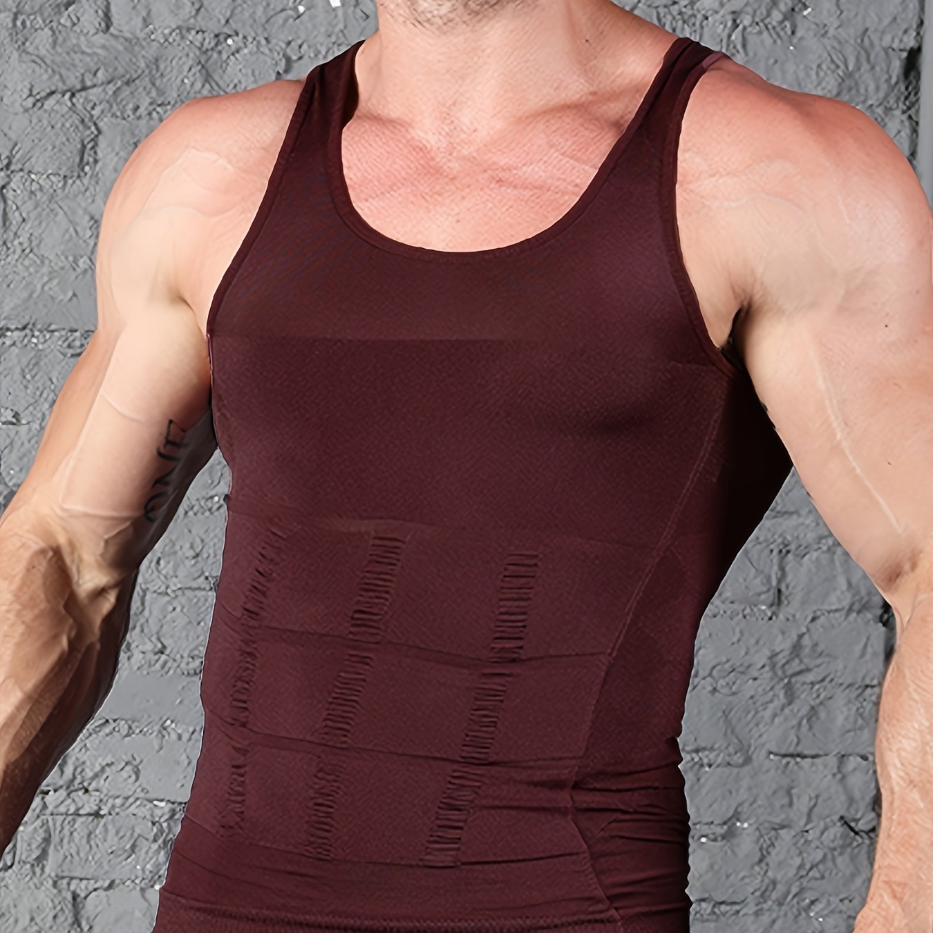 Men's Compression Body Shaper Tank Top, Slimming Vest NovaCart