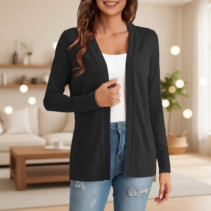 Women's Knitted Loose Cardigan Coat – 4 Colors S–XXL FitiqueFit