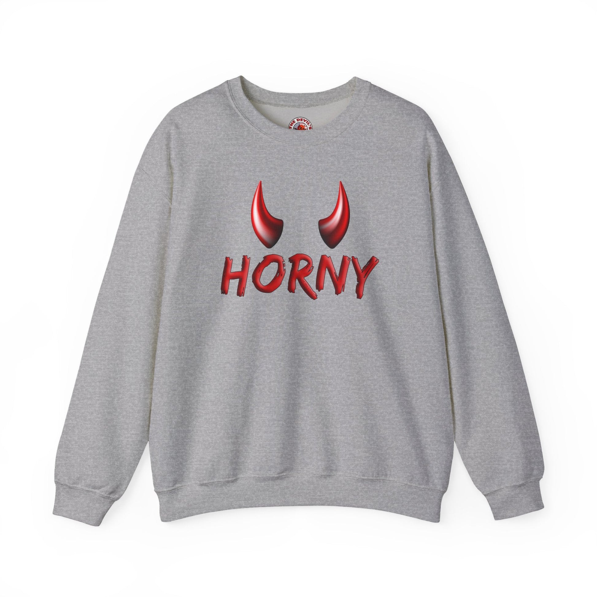 Horny Crewneck Sweatshirt The Devil's Pickle