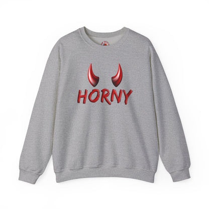 Horny Crewneck Sweatshirt The Devil's Pickle