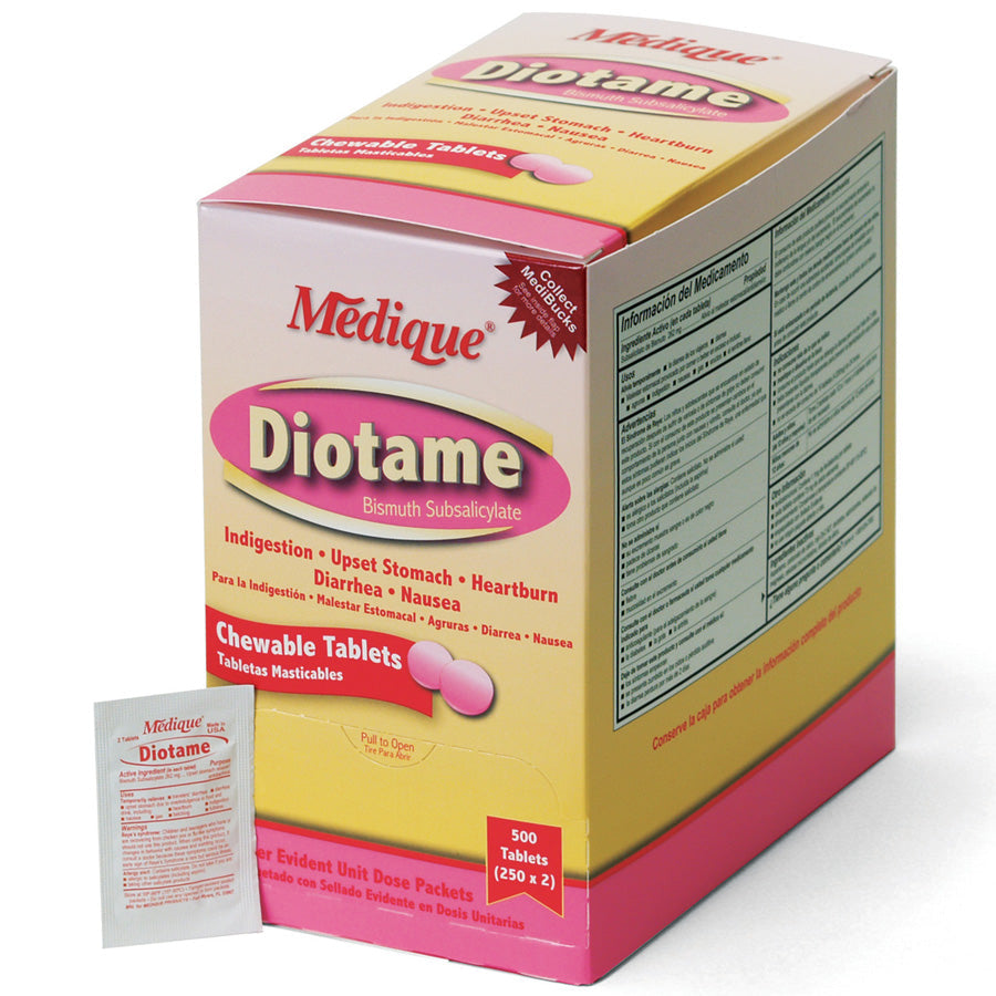 Diotame, 500/box quakekits.com