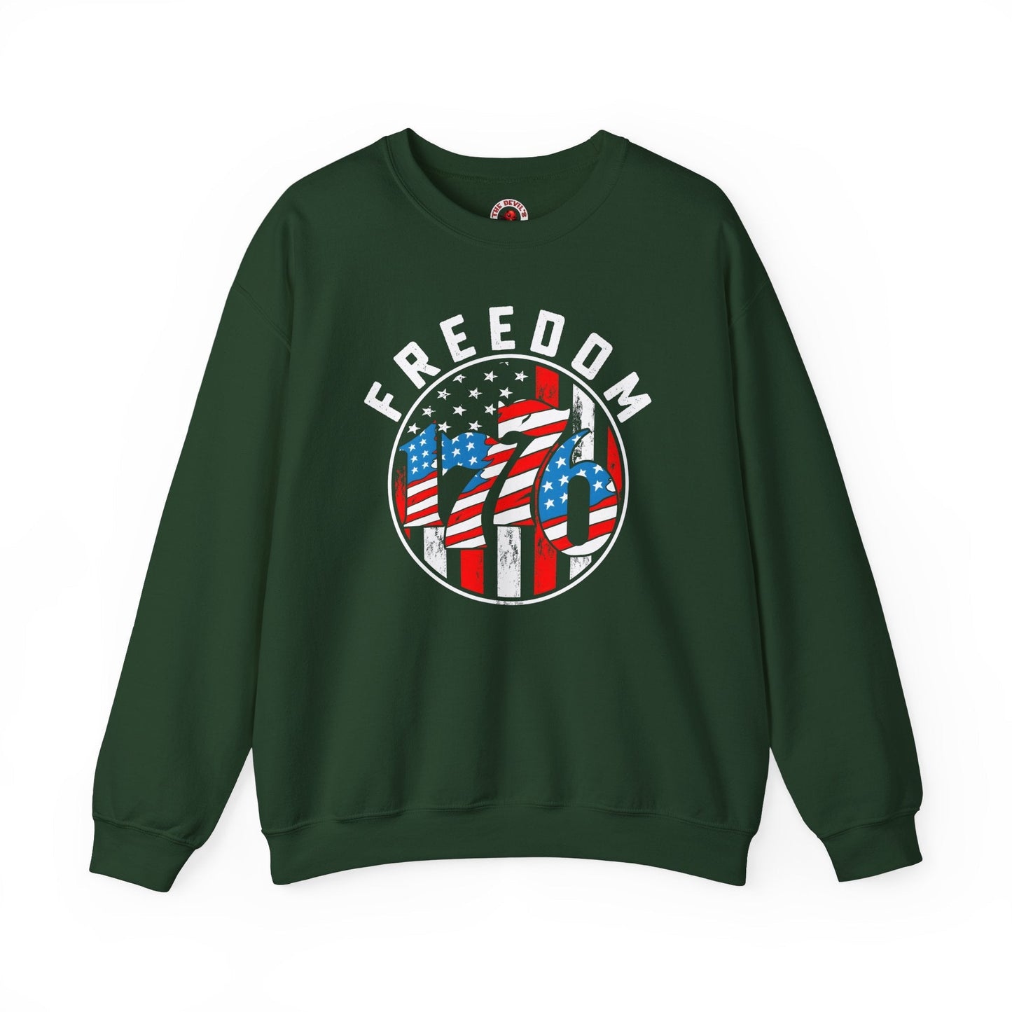 Freedom 1776 Crewneck Sweatshirt The Devil's Pickle