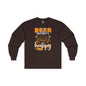 Beer Makes Me Happy Long Sleeve Tee The Devil's Pickle