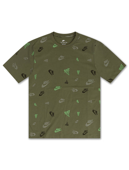 Nike Mens Sportswear Tee - Medium Olive Denim Exchange