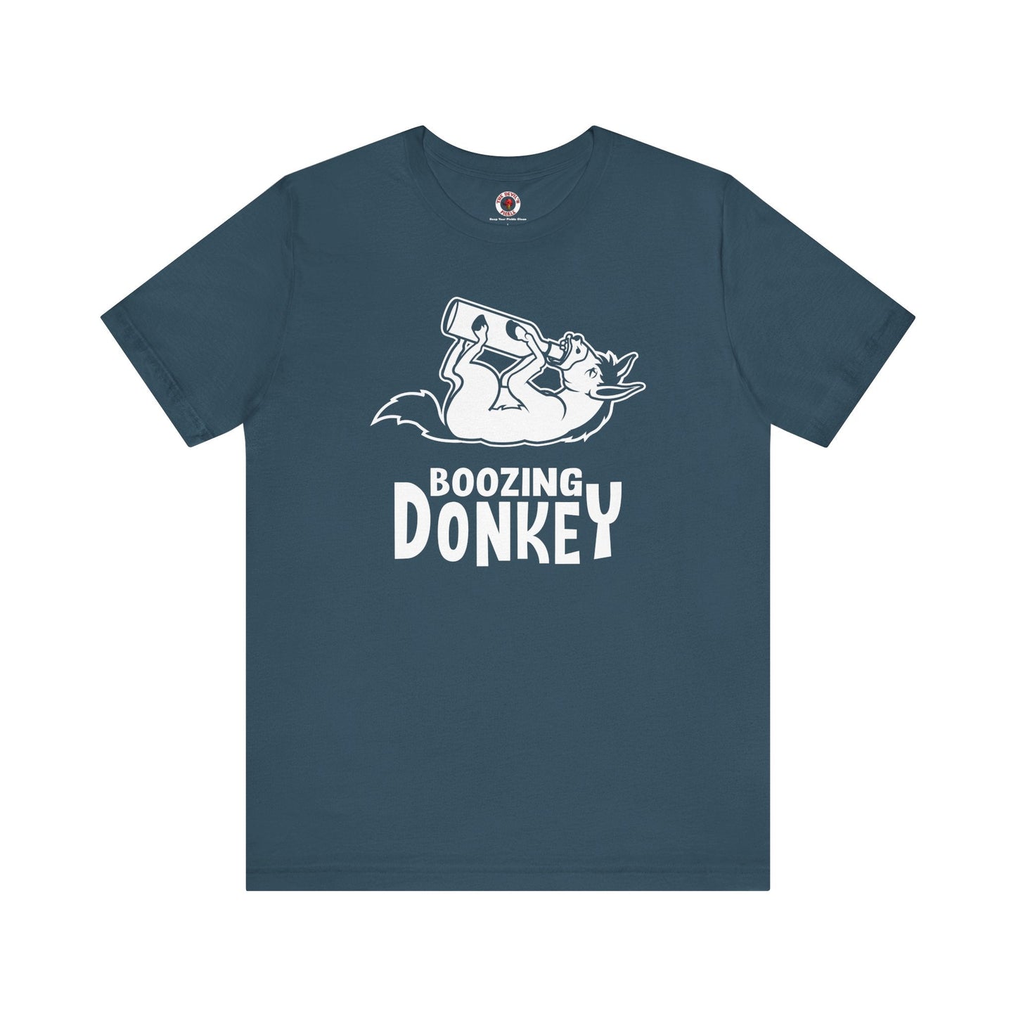 Boozing Donkey T-Shirt The Devil's Pickle