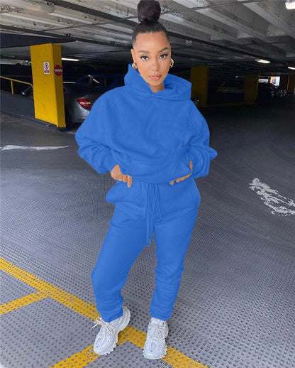 Two-piece hoodie set See size chart under “more details” The Fashion Celestial