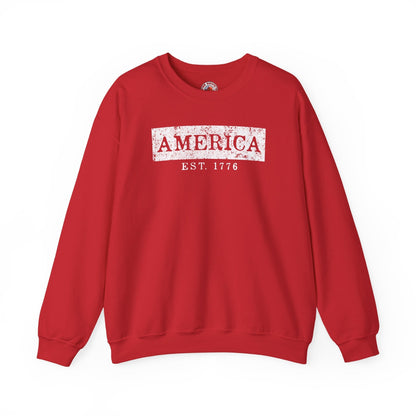 America Est. 1776 Crewneck Sweatshirt The Devil's Pickle