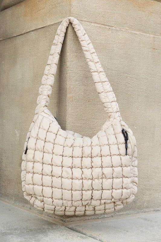 Taylor Quilted Puffer Tote See size chart under “more details” The Fashion Celestial