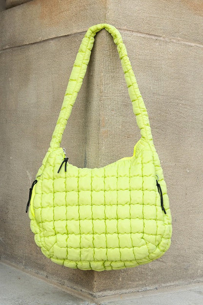 Taylor Quilted Puffer Tote See size chart under “more details” The Fashion Celestial