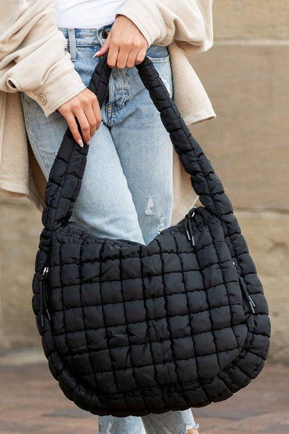 Taylor Quilted Puffer Tote See size chart under “more details” The Fashion Celestial