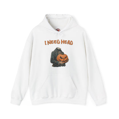 I Need Head Hooded Sweatshirt The Devil's Pickle