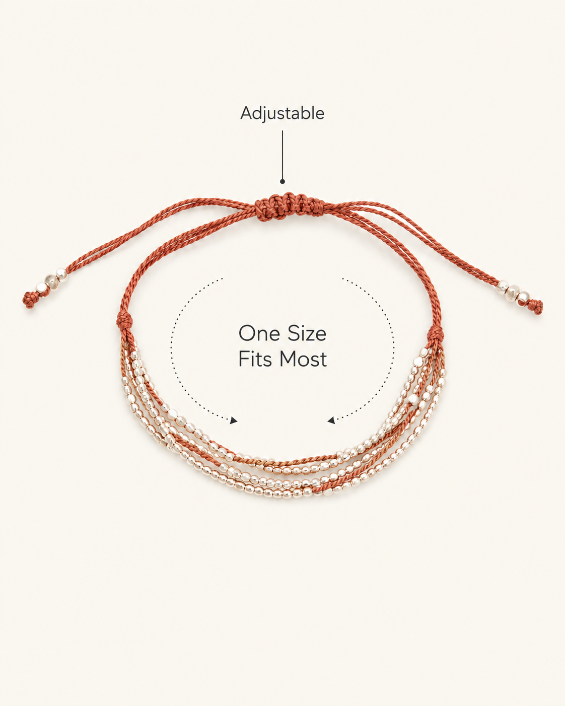 Terra Layered Bracelets in Silver Village Thrive