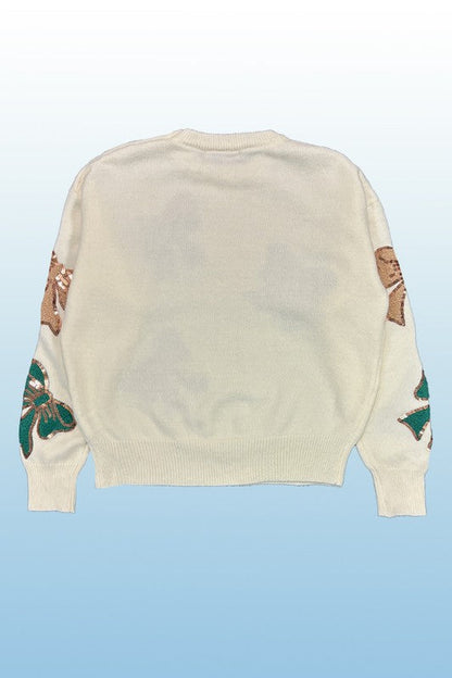 Sequins bow sweater Shop Style & More | Fresh Looks, Everyday Deals & Free Shipping