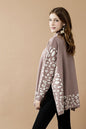Oversized Mock Neck Leopard Print Sweater Tunic Shop Style & More | Fresh Looks, Everyday Deals & Free Shipping
