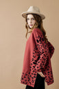 Oversized Mock Neck Leopard Print Sweater Tunic Shop Style & More | Fresh Looks, Everyday Deals & Free Shipping