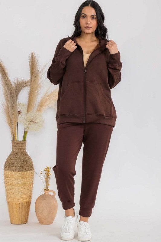Women's Ultra Soft Funnel Neck OverSize Zip Jacket Shop Style & More | Fresh Looks, Everyday Deals & Free Shipping