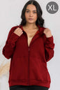 Women's Ultra Soft Funnel Neck OverSize Zip Jacket Shop Style & More | Fresh Looks, Everyday Deals & Free Shipping