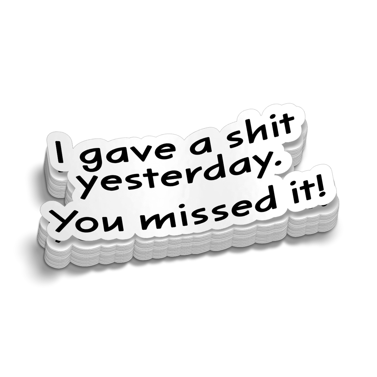 You Missed It - Hard Hat Decal Armed American Supply