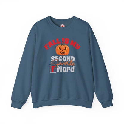 Fall Is My Second Favorite F Word Crewneck Sweatshirt The Devil's Pickle