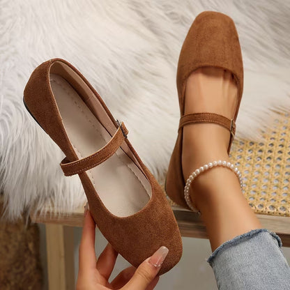 Women's Flat Vintage Mary Jane Pumps FitiqueFit