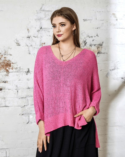 Oversized High Low Loose Lightweight Sweater Shop Style & More | Fresh Looks, Everyday Deals & Free Shipping