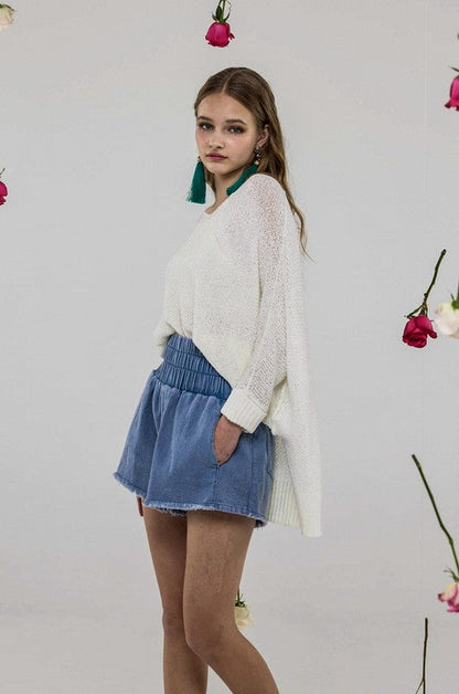 Oversized High Low Loose Lightweight Sweater Shop Style & More | Fresh Looks, Everyday Deals & Free Shipping